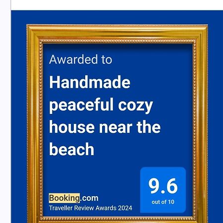 Handmade Peaceful Cozy House Near The Beach Nea Kallikrateia Exteriör bild