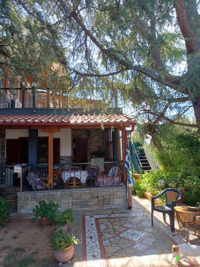 Handmade Peaceful Cozy House Near The Beach Nea Kallikrateia Exteriör bild